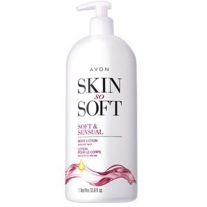 Avon Skin So Soft - Soft & Sensual 33.8 Fluid Ounces Bonus-Size Body Lotion